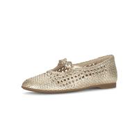 Ballerina GABOR "Eleganter Ballerina", Damen, Gr. 40,5, gold, Schuhe Ballerina (24959934-40,5) gold