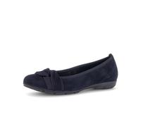 Ballerina GABOR "Eleganter Ballerina", Damen, Gr. 40, blau, Schuhe Ballerina (66022748-40) blau