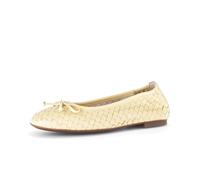 Ballerina GABOR "Eleganter Ballerina", Damen, Gr. 40, gelb, Schuhe Ballerina (45919262-40) gelb