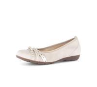 Ballerina GABOR "Eleganter Ballerina", Damen, Gr. 41, beige, Schuhe Ballerina (93088261-41) beige