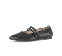 Gabor Ballerina Eleganter Ballerina Glattleder Damen Schwarz Größe 41