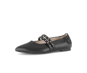 Ballerina GABOR "Eleganter Ballerina", Damen, Gr. 41, schwarz, Schuhe Ballerina (41025316-41) schwarz