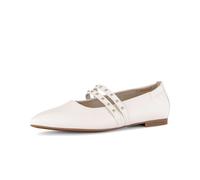 Ballerina GABOR "Eleganter Ballerina", Damen, Gr. 43, creme, Schuhe Ballerina (69203363-43) creme