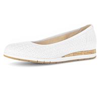 Gabor Ballerinas für Damen, weiß, Gr. 38 ½ EU / 5,5 UK