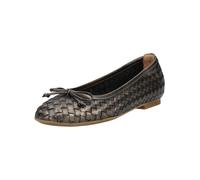 Ballerina GABOR "Gabor Ballerinas Glattleder", Damen, Gr. 42, bronze, Glattleder, Schuhe Ballerina (61988966-42) bronze