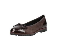 Ballerina GABOR "Gabor Ballerinas Leder", Damen, Gr. 38, mocca, Leder, Schuhe Ballerina (26280351-38) mocca