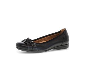 Ballerina GABOR "Sportliche Ballerina", Damen, Gr. 35,5, schwarz, Schuhe Ballerina (39848269-35,5) schwarz