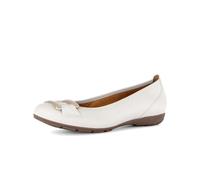 Ballerina GABOR "Sportliche Ballerina", Damen, Gr. 37, creme, Schuhe Ballerina (47214648-37) creme