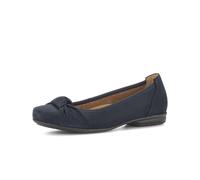 Ballerina GABOR "Sportliche Ballerina", Damen, Gr. 38,5, blau, Schuhe Ballerina (18850810-38,5) blau