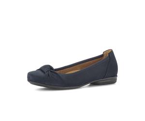 Ballerina GABOR "Sportliche Ballerina", Damen, Gr. 38,5, blau, Schuhe Ballerina (18850810-38,5) blau