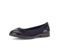 Ballerina GABOR "Sportliche Ballerina", Damen, Gr. 38, blau, Schuhe Ballerina (40588330-38) blau