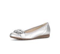 Gabor Ballerina "Sportliche Ballerina" Damen Gr. 40,5 Silber