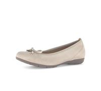 Ballerina GABOR "Sportliche Ballerina", Damen, Gr. 40, beige, Schuhe Ballerina (75116764-40) beige
