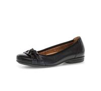 Gabor Damen Klassische Ballerinas, Frauen Ballerinas,Moderate Mehrweite (G),schwarz (57),42.5 EU / 8.5 UK