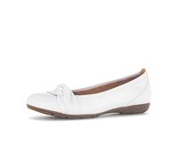 Gabor Ballerina weiß Leder Schleife 04.165.21 - Größe 44
