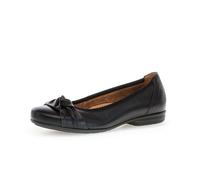 Gabor Damen Klassische Ballerinas, Frauen Ballerinas,Moderate Mehrweite (G),schwarz (57),35 EU / 2.5 UK