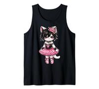 Ballerina Goth Katze Punk Ballett Grunge Mädchen Tanz Ästhetik Tank Top