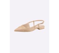 Ballerina HEINE, Damen, Gr. 37, nude, Synthetik, Schuhe Ballerina (95138715-37) nude