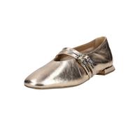 Ballerina HÖGL "Högl Ballerinas Leder", Damen, Gr. 37,5, bronze, Leder, Schuhe Ballerina (47760149-37,5) bronze