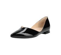Ballerina HÖGL "Högl Ballerinas Leder", Damen, Gr. 38, schwarz (schwarz lack), Leder, Schuhe Ballerina (98184721-38) schwarz lack