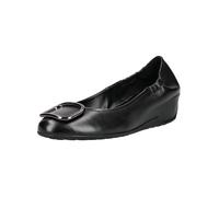 Ballerina HÖGL "Högl Ballerinas Leder", Damen, Gr. 39, schwarz, Leder, Schuhe Ballerina (96236909-39) schwarz