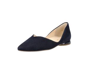 Ballerina HÖGL "Högl Ballerinas Veloursleder", Damen, Gr. 37, dunkelblau, Veloursleder, Schuhe Ballerina (83823938-37) dunkelblau