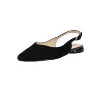 Ballerina HÖGL "Högl Ballerinas Veloursleder", Damen, Gr. 37, schwarz, schwarz, Veloursleder, Schuhe Ballerina (39092303-37) schwarz, schwarz