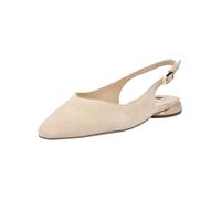 Högl Ballerina – Högl Ballerinas Veloursleder, Damen, Sand, Gr. 39