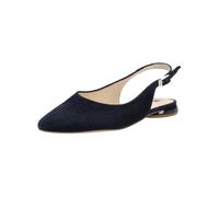 Ballerina HÖGL "Högl Ballerinas Veloursleder", Damen, Gr. 39, blau, Veloursleder, Schuhe Ballerina (53035365-39) blau
