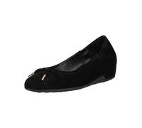 Ballerina HÖGL "Högl Ballerinas Veloursleder", Damen, Gr. 41,5, schwarz, Veloursleder, Schuhe Ballerina (20418752-41,5)