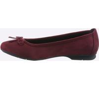 Ballerina JANA, Damen, Gr. 37, rot (bordeaux), Textil, Schuhe Ballerina (19060656-37) bordeaux