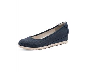 Ballerina JANA, Damen, Gr. 38, dunkelblau, Textil, Schuhe Ballerina (35826912-38) dunkelblau
