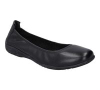 Ballerina JOSEF SEIBEL "Fenja 01, black-black", Damen, Gr. 39, schwarz (schwarz, schwarz), Obermaterial: 100% Rindsleder Leather cow., Schuhe Ballerina (24330146-39) schwarz, schwarz