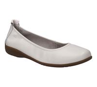 Josef Seibel Damen Klassische Ballerinas Fenja 01,Weite G (Normal),Slip-ons,Freizeitschuhe,sportlich,Ballerinen,Pumps,Weiss,39 EU