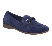 Josef Seibel Damen Klassische Ballerinas Fenja.34,Weite G (Normal),Halbschuhe,Sommerschuhe,Ballerina-Schuhe,Ballet-Flats,Indigo,42 EU