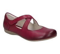 Josef Seibel Damen Klassische Ballerinas Fiona 72,Weite G (Normal),Ballett-Schuhe,Ballet-Flats,flach,Ausgehschuhe,Berry,44 EU