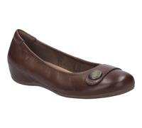 Ballerina JOSEF SEIBEL "Florina 04, cognac", Damen, Gr. 38, braun (cognac), Obermaterial: 100% Rindsleder Leather cow., Schuhe Ballerina (90842941-38) cognac