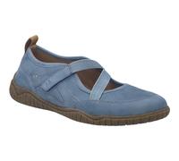 Ballerina JOSEF SEIBEL "Wynona 10, slate blue", Damen, Gr. 41, blau (slate blau), Obermaterial: 100% Rindsleder Leather cow., Schuhe Ballerina (65437457-41) slate blau