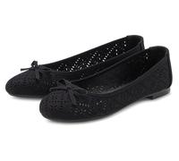 Ballerina LASCANA "Slip-On-Sneaker, Freizeitschuh, Slipper, Halbschuh", Damen, Gr. 39, schwarz, Obermaterial: 100% Lederimitat. Decksohle: 100% Lederimitat. Futter: 100% Lederimitat. Laufsohle: 100% S