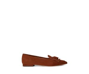 Ballerina Londyn aus Schafwildleder EU 38 Brown