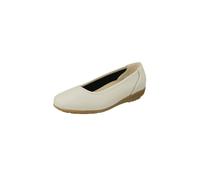 Ballerina NATURAL FEET "Johanna" Gr. 37, beige Damen Schuhe Ballerina Ballerinas mit Komfortweite (83009421-37)