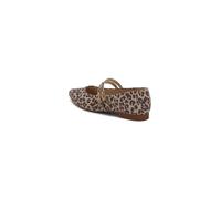 Riemchenballerina PAUL GREEN "Paul Green Ballerinas Leder", Damen, Gr. 38, leopard, Leder, Schuhe Riemchenballerina (33709523-38) leopard