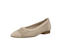 Ballerina PAUL GREEN "Paul Green Ballerinas Leder", Damen, Gr. 35,5, beige, Leder, Schuhe Ballerina (18769569-35,5) beige