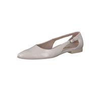 Paul Green Ballerinas Leder Beige Lack - 38,5