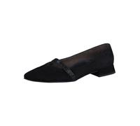 Ballerina PAUL GREEN "Paul Green Ballerinas Veloursleder", Damen, Gr. 38,5, schwarz, Veloursleder, Schuhe (90040849-38,5) schwarz
