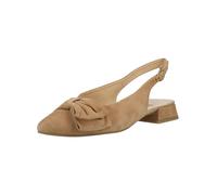 Ballerina PAUL GREEN "Paul Green Ballerinas Veloursleder", Damen, Gr. 38, beige, Veloursleder, Schuhe Ballerina (27499843-38) beige