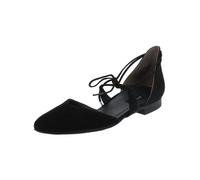 Paul Green Damen, Frauen Klassische Ballerinas,Sommerschuhe,Ballerina-Schuhe,Ballett-Schuhe,Ballet-Flats,flach,Schwarz (JA),39 EU / 6 UK