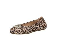 Ballerina PETER KAISER "Peter Kaiser Ballerinas Leder", Damen, Gr. 40, braun (leopard), Leder, Schuhe Ballerina (85038834-40) leopard