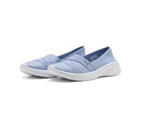Ballerina PUMA "Adelina 2 Sneakers Damen", Damen, Gr. 37,5, blau (chambray blau slate sky gray), Obermaterial: Textil. Futter: Textil. Innensohle: Textil. Laufsohle: Synthetik, Schuhe Ballerina (97524