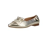 Ballerina REGARDE LE CIEL "Regarde Le Ciel Ballerinas Leder", Damen, Gr. 39, platin, Leder, Schuhe Ballerina (93716844-39) platin